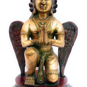 Brass Garud Vishnu VAHAN 24 Cm